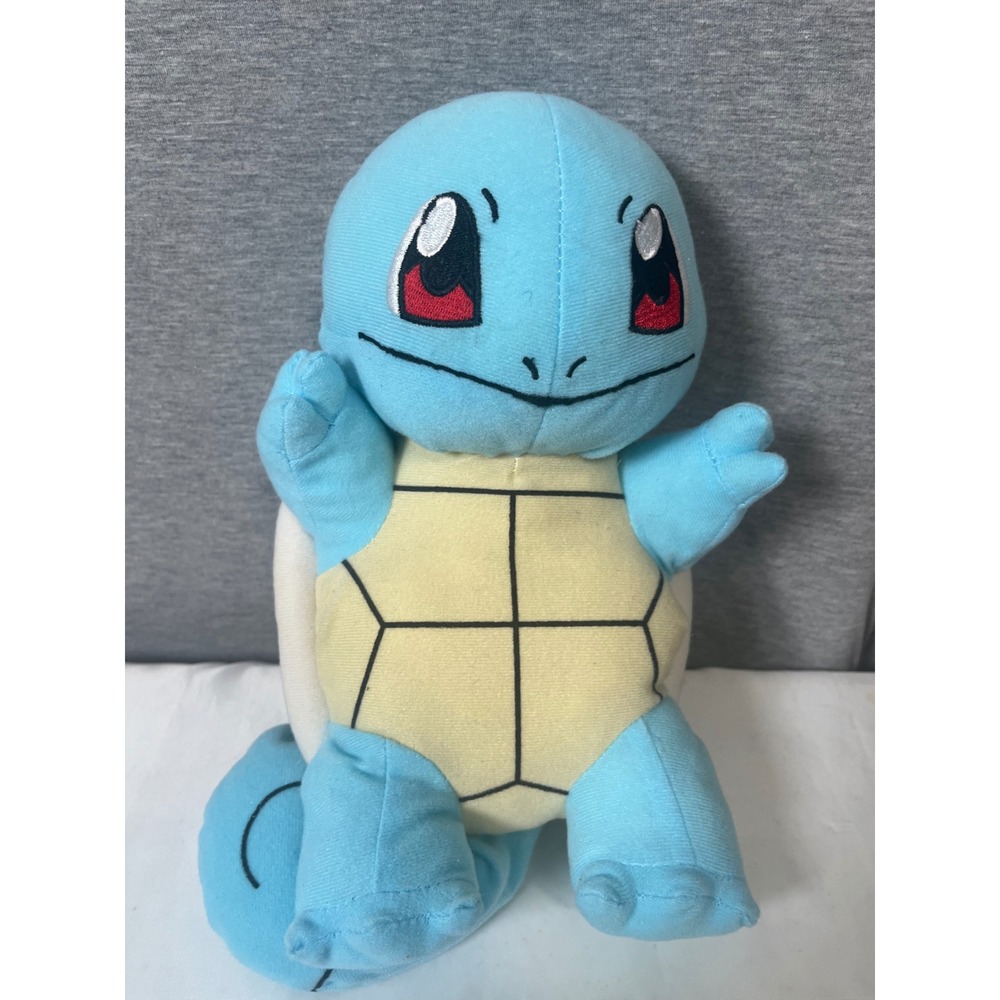 Pokemon Squirtle Plush Official Stuffed Animal Blue Turtle Toy 13 inch